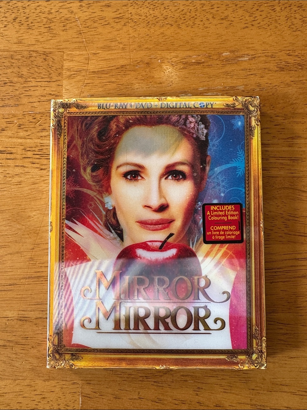 Mirror Mirror Blu-ray/DVD Combo - Gold Frame Artwork